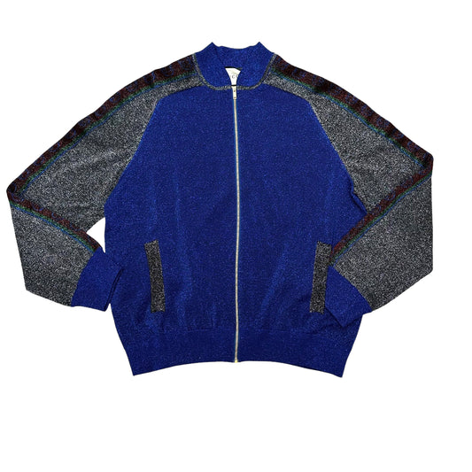 Metallic Logo Cardigan - XS