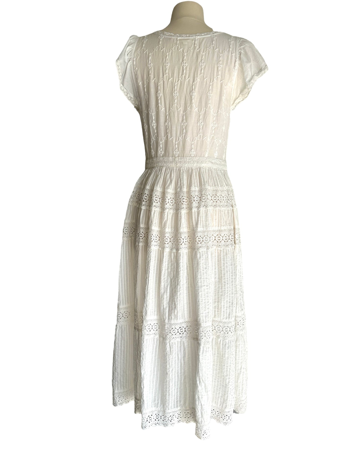 White Long Dress - 8