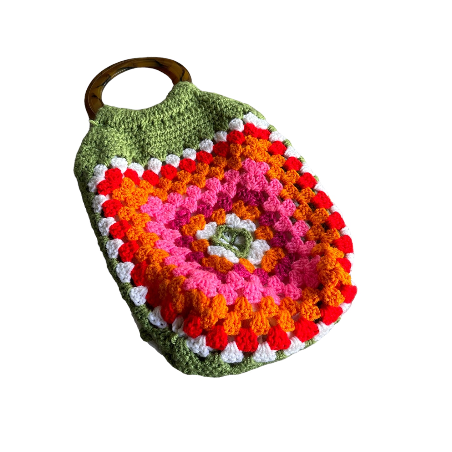 Multicolor Crochet Bag