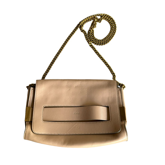 Cream Leather Bag