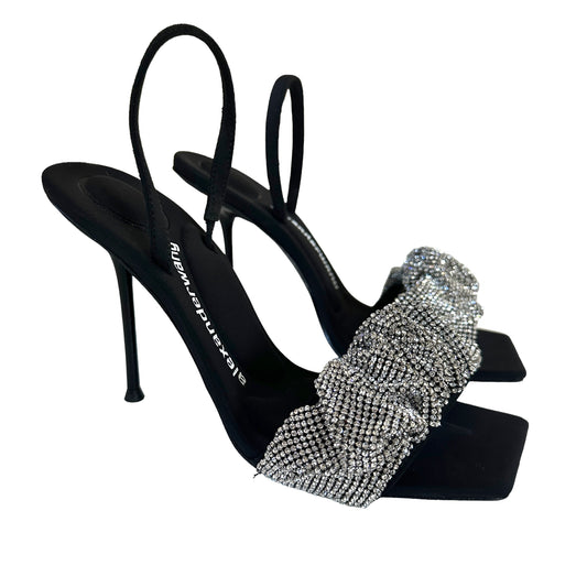 Crystal Slingback Heels - 7.5