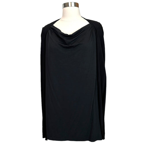 Black Cutout Top - L