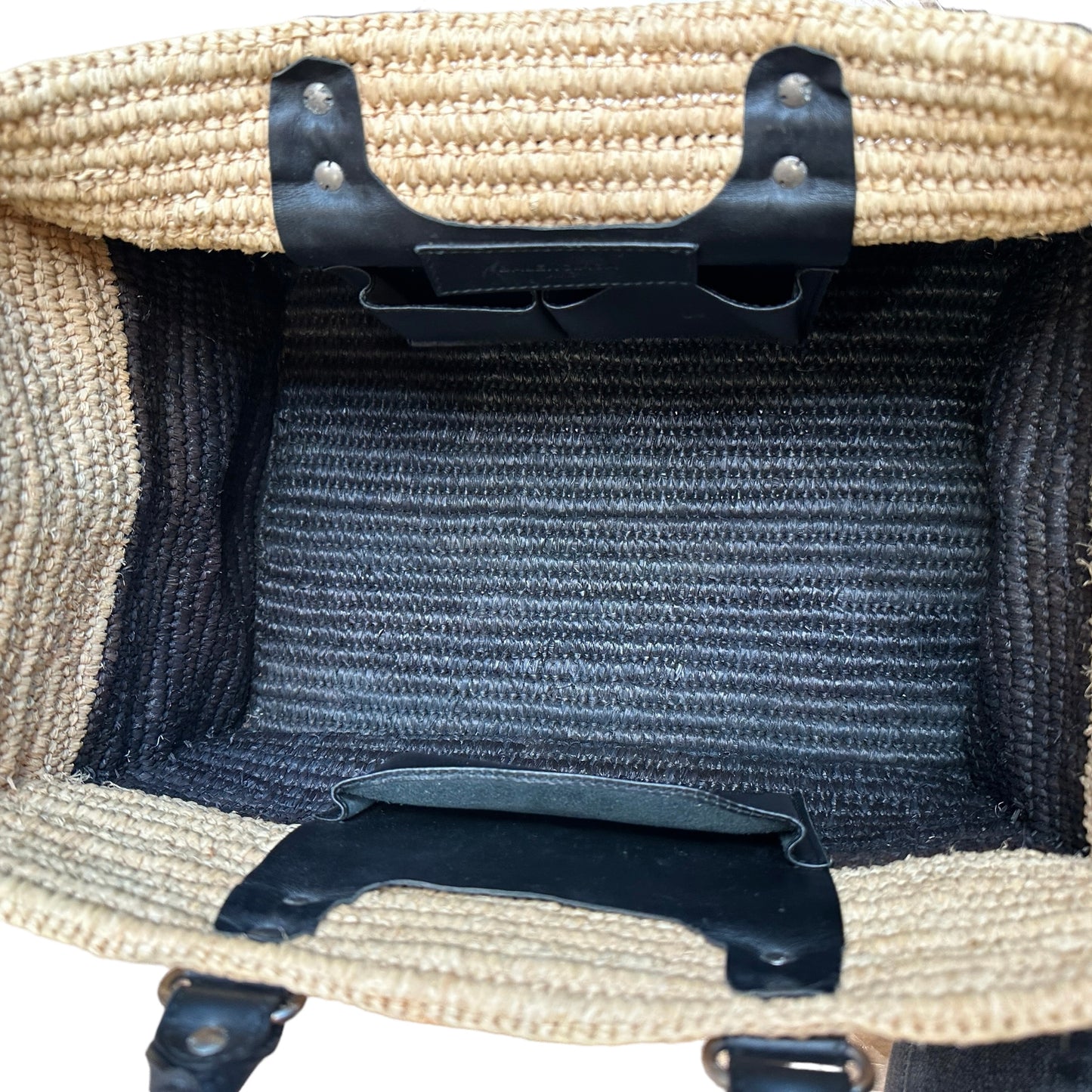 Square Raffia City Basket