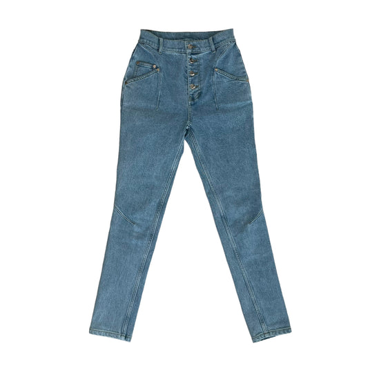 Light Wash Denim Jeans - 4