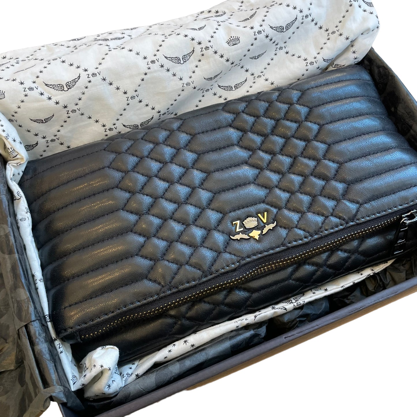 Leather Quilted Bag