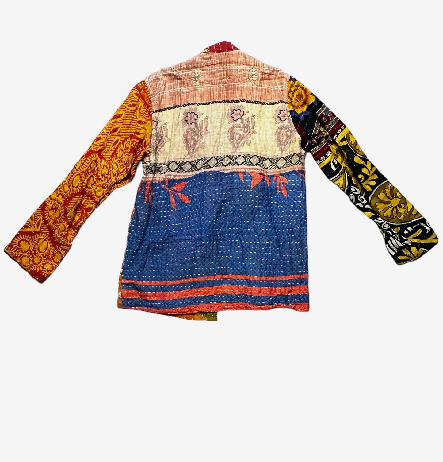 Multicolor Patchwork Jacket - L