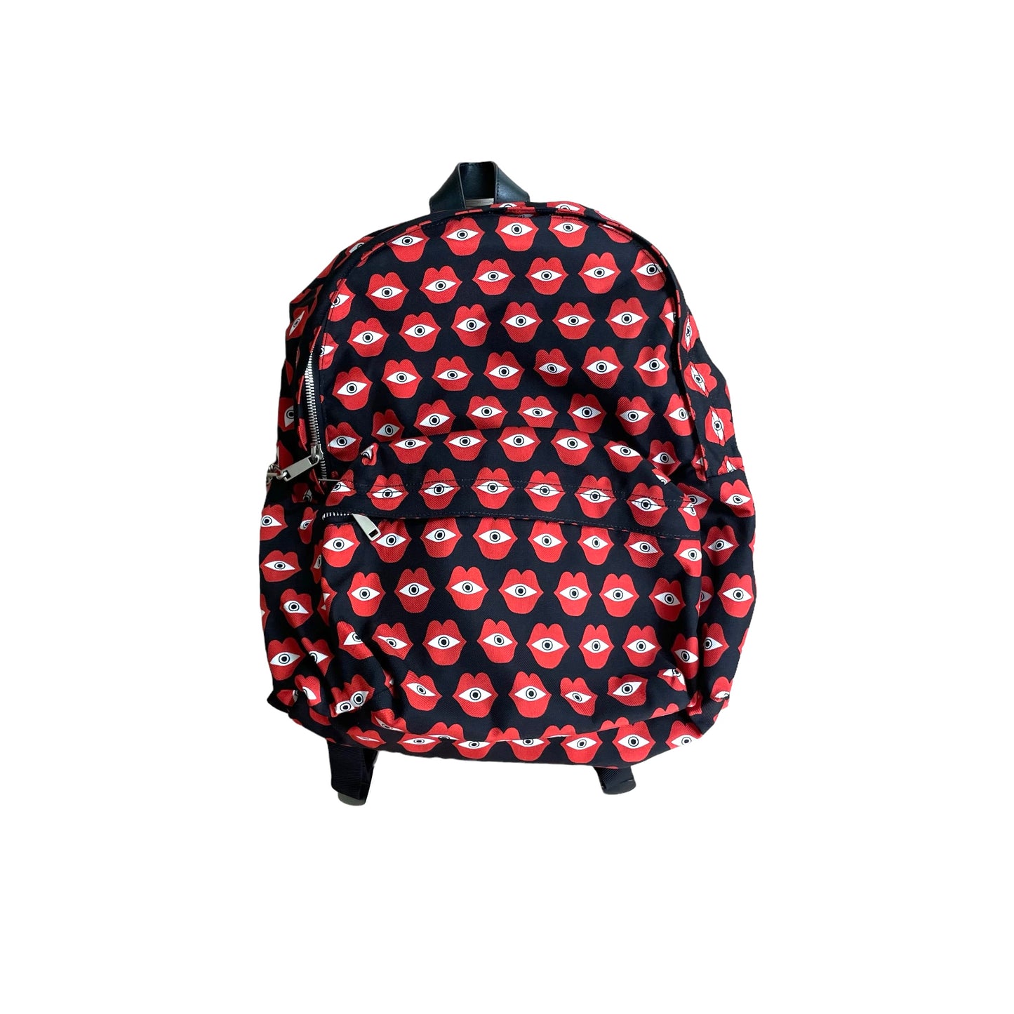 Lips Printed Backpack