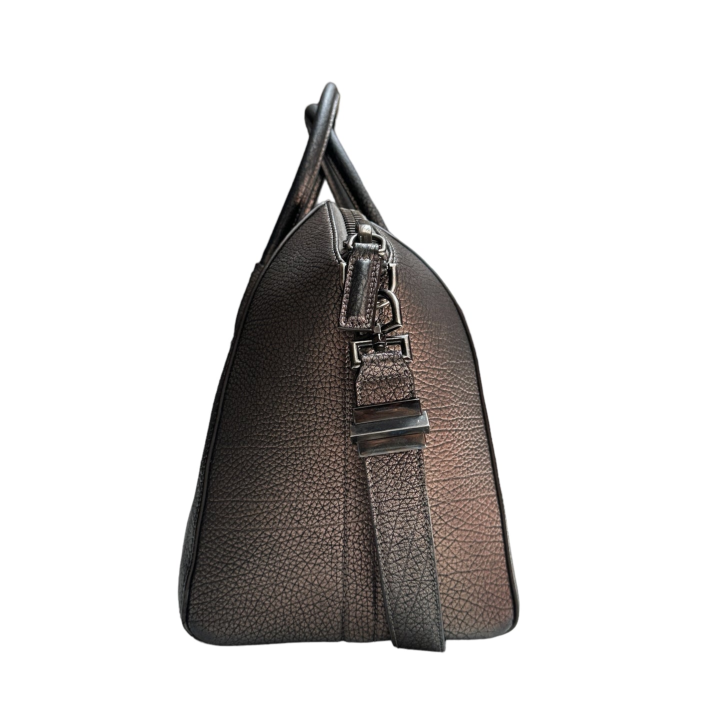 Metallic Leather Antigona Bag