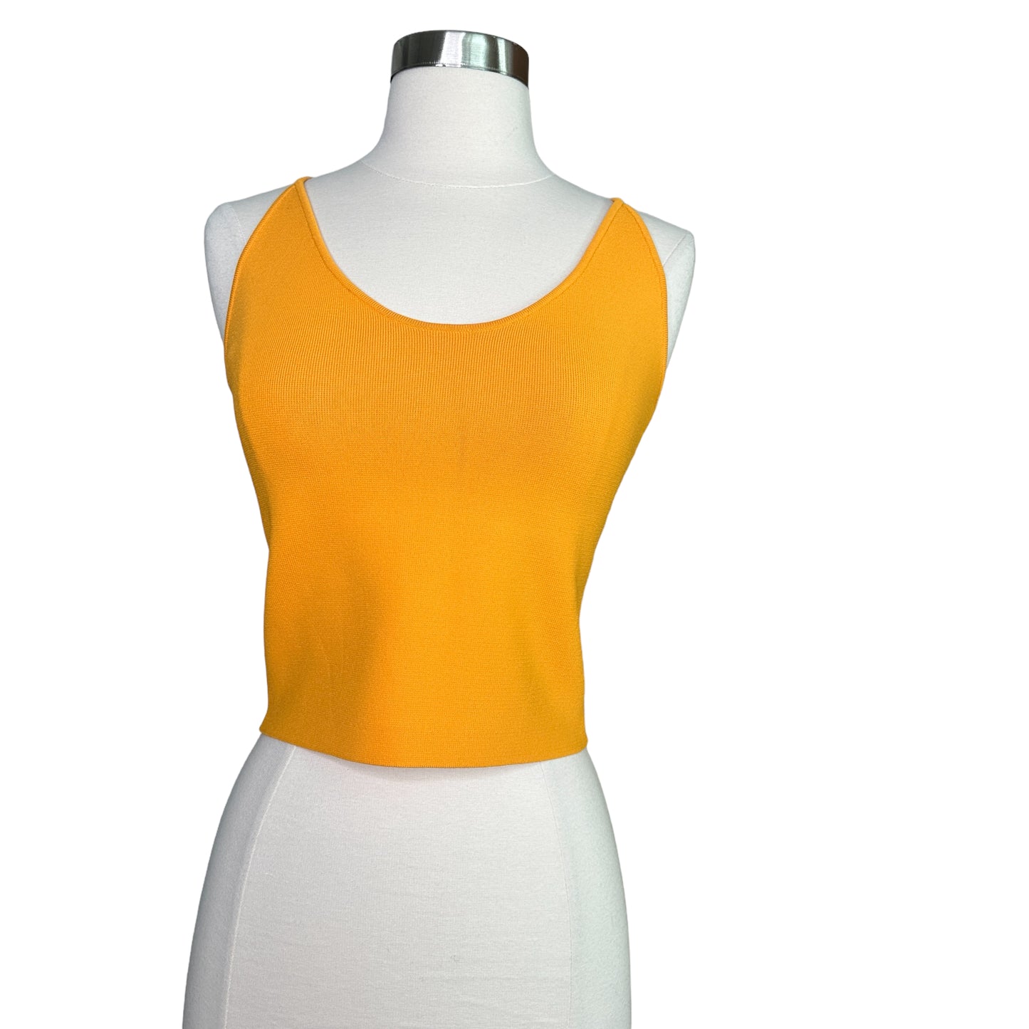 Yellow Cropped Top - L