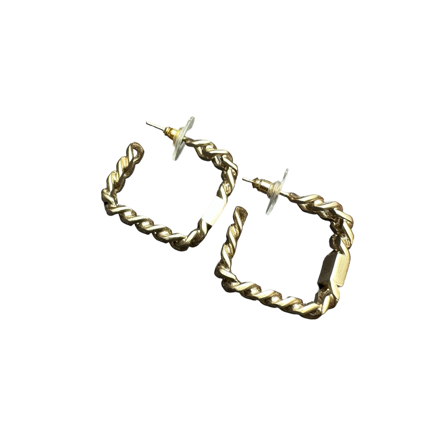 Champagne Color Chain Earrings