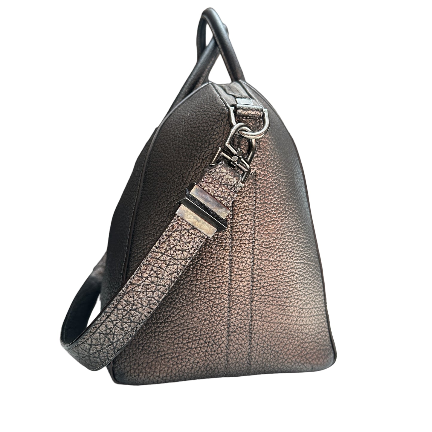 Metallic Leather Antigona Bag