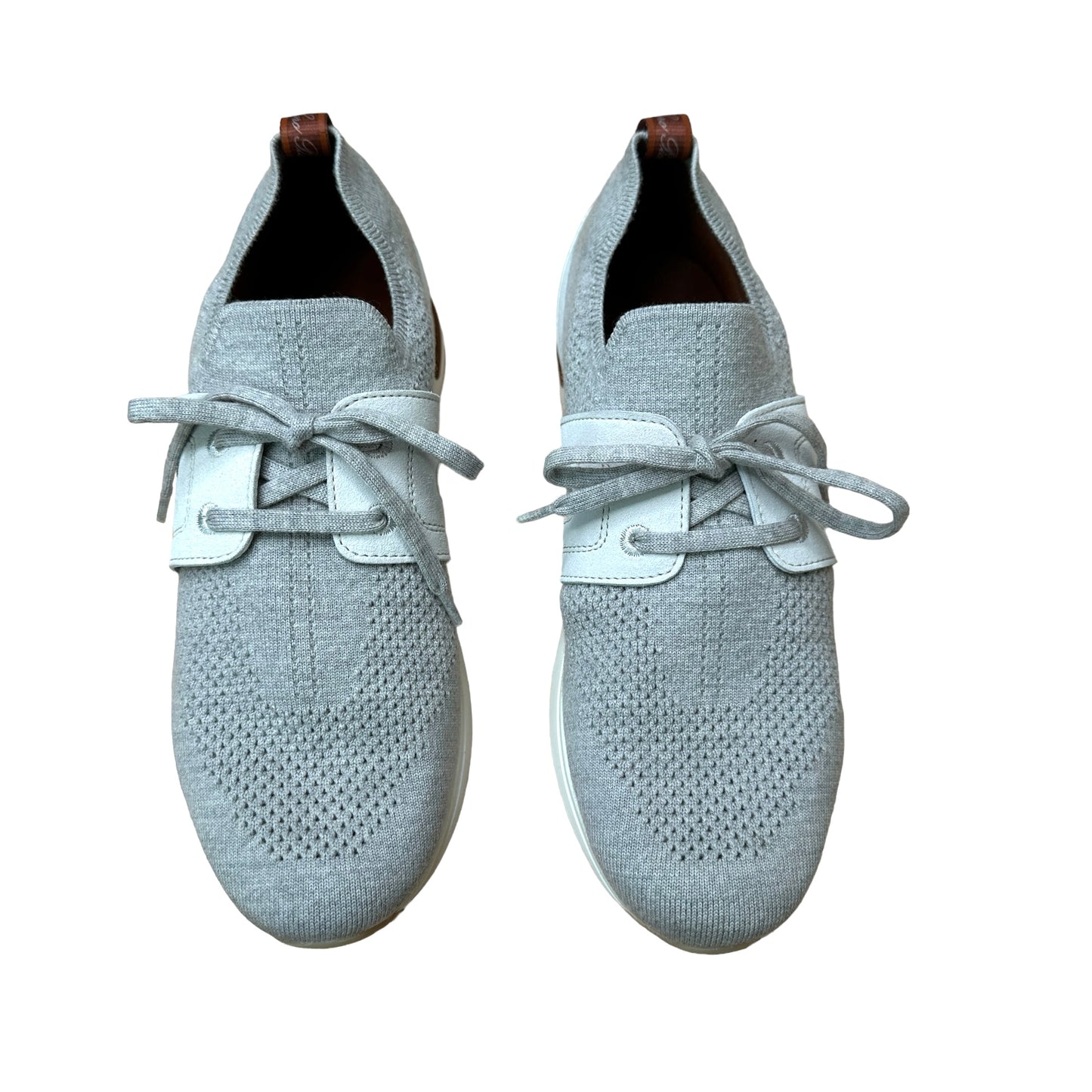 Cream & Grey Sneakers - 10