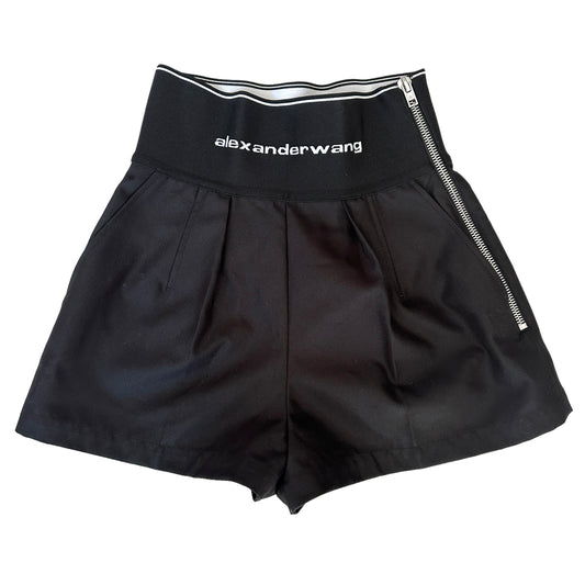 Black Logo Shorts - 2