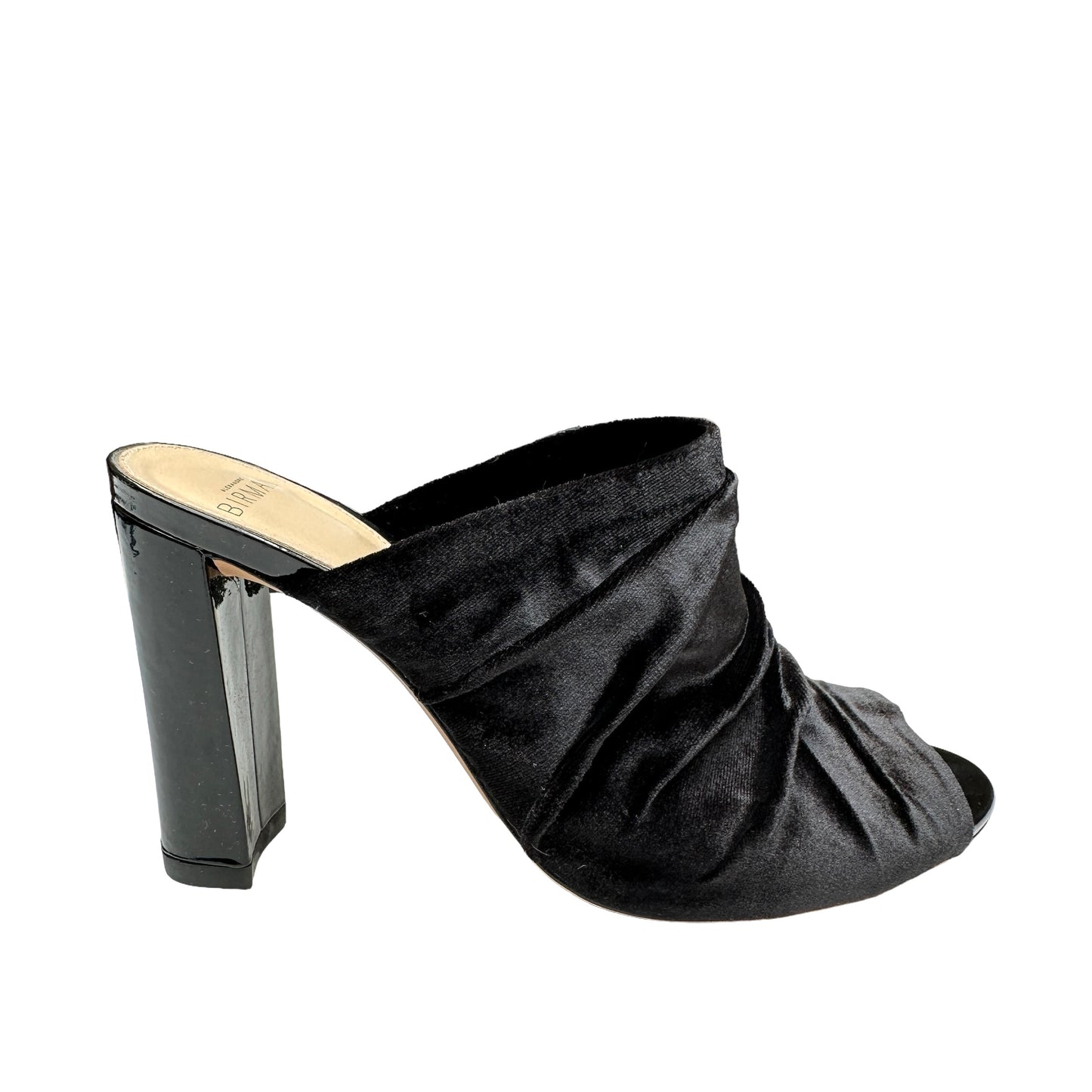Black Velvet Heels - 8