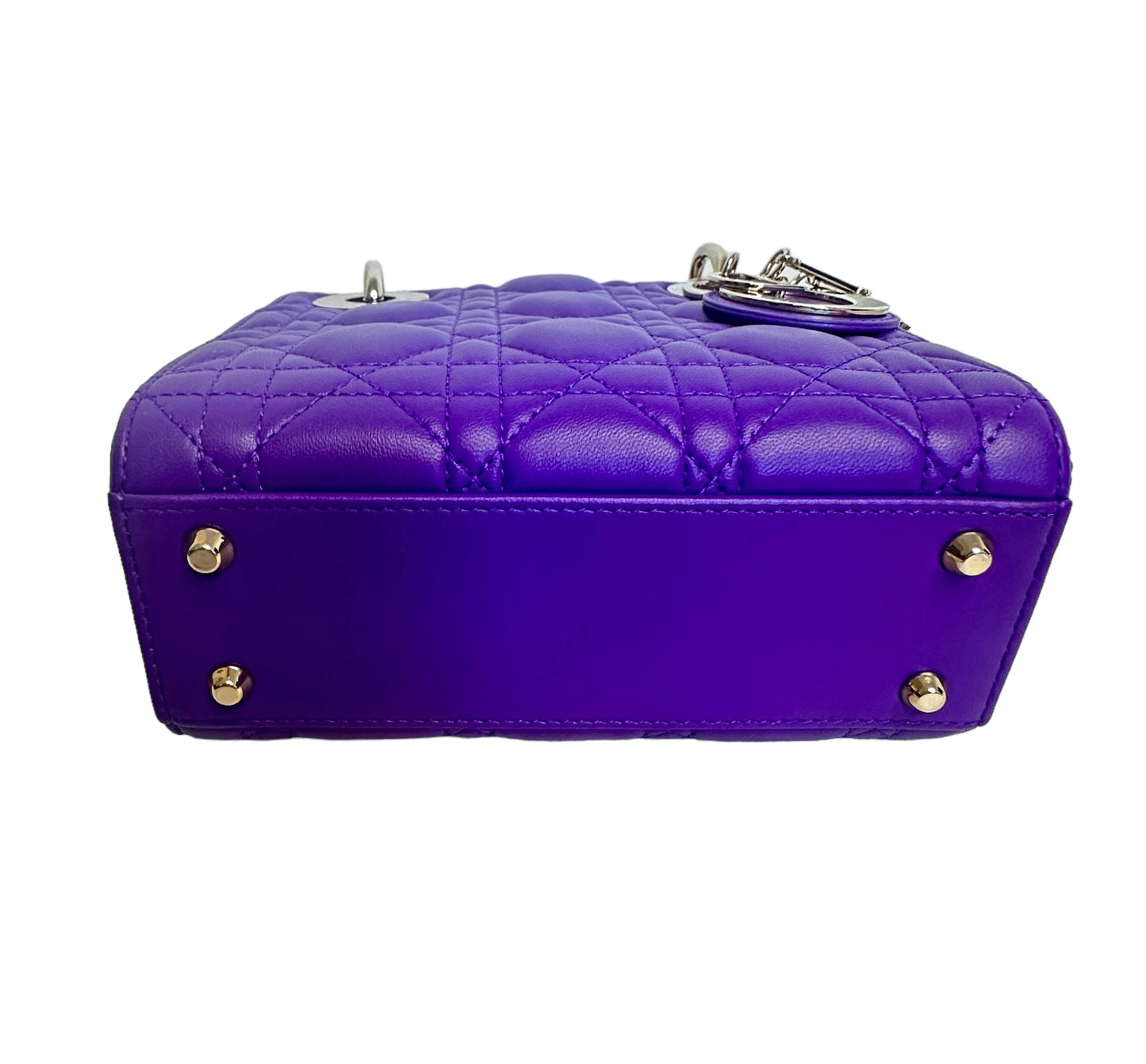 Mini Purple Lady Dior Bag