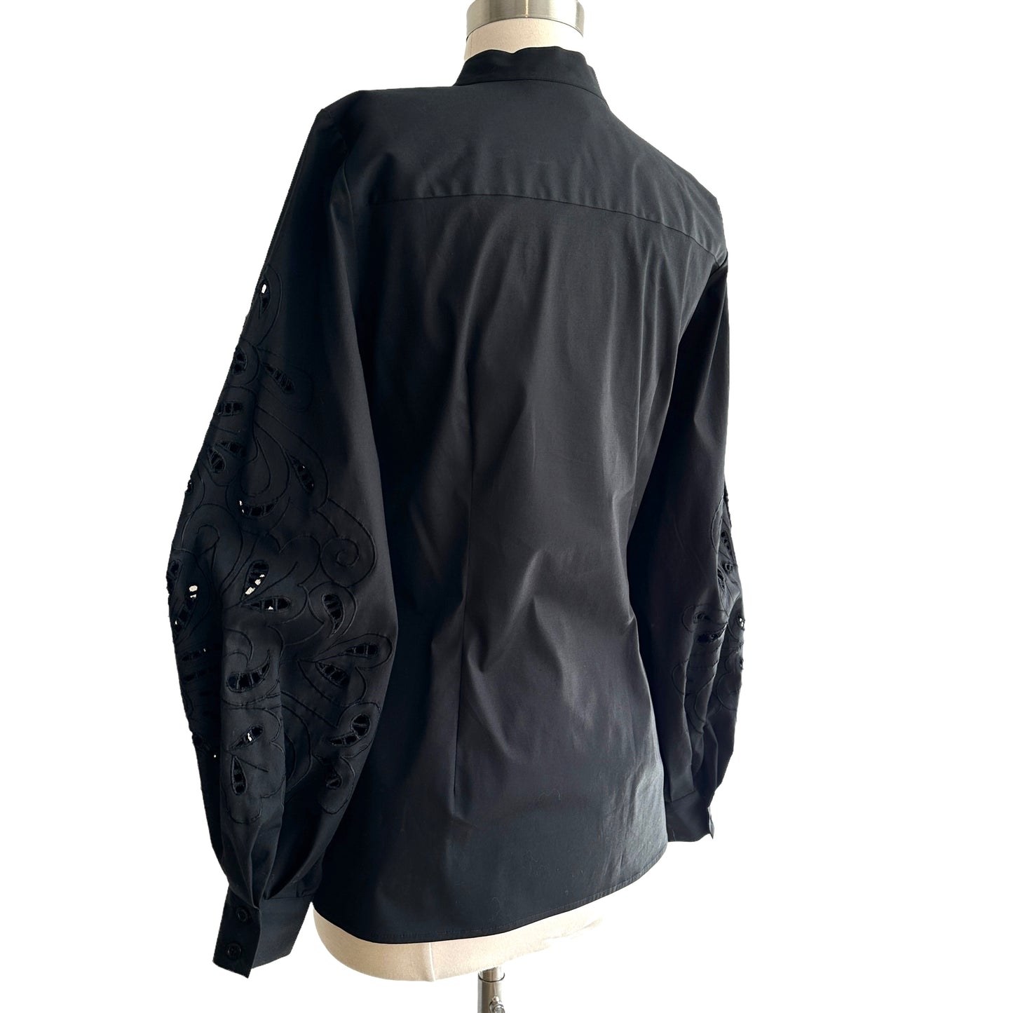Black Laced Shirt - 4