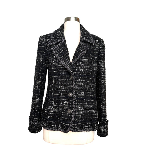 Tweed Logo Jacket - L