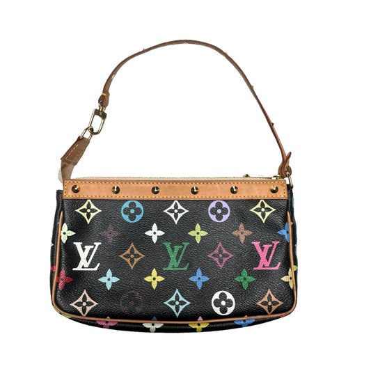 Multicolor Black Monogram Pochette