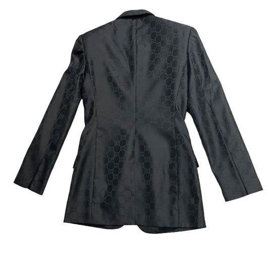 Black GG Monogram Blazer - S/M