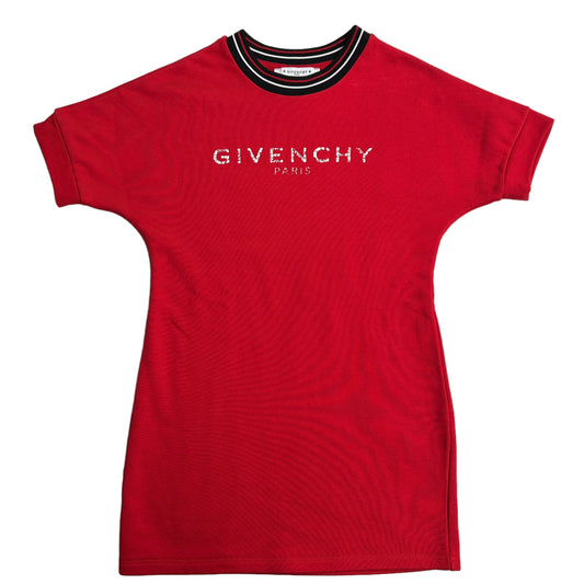 Red Logo Girl's Dress - 8yo.