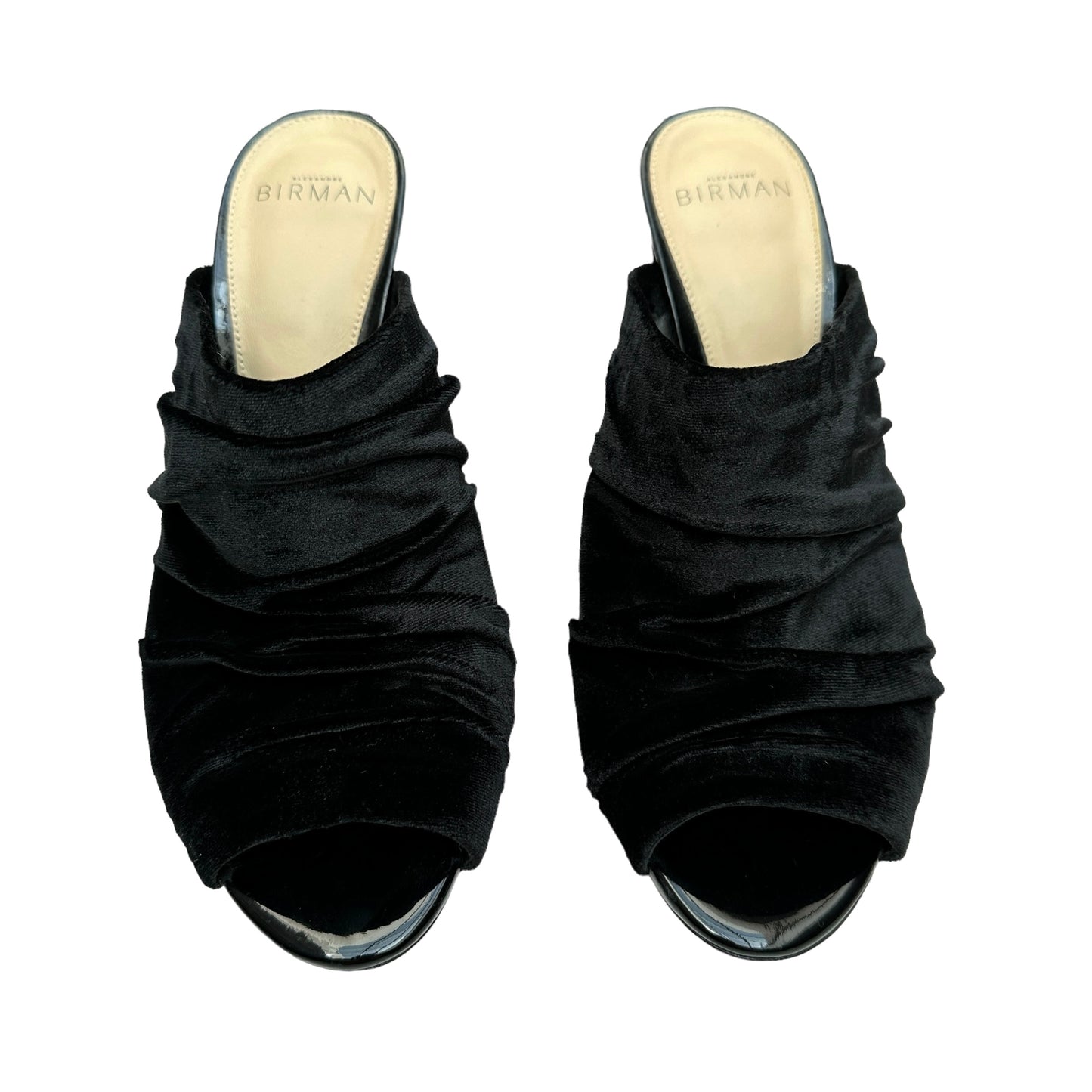 Black Velvet Heels - 8