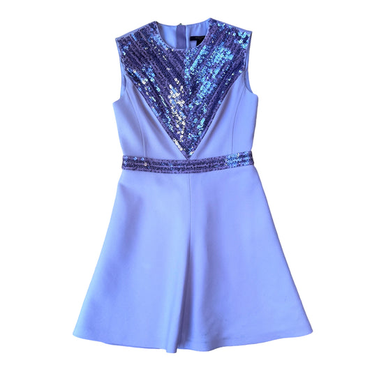 Sequins Purple Dress - S