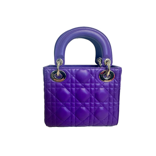 Mini Purple Lady Dior Bag