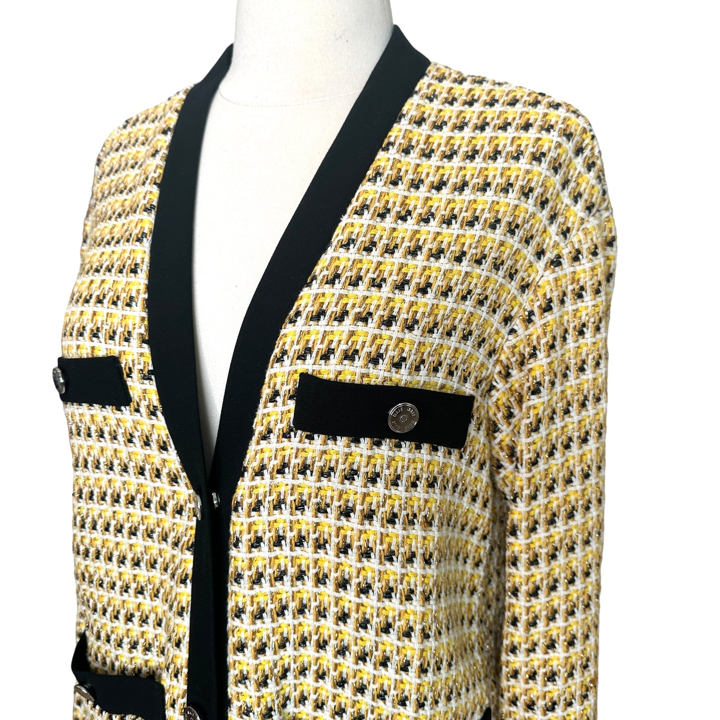 Yellow Tweed Jacket - S