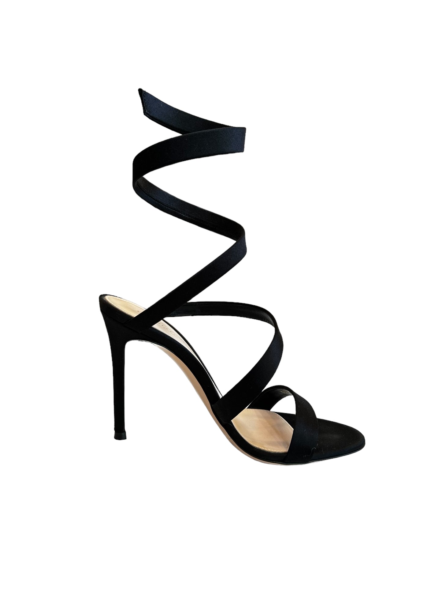Black High Heels Sandals - 6.5
