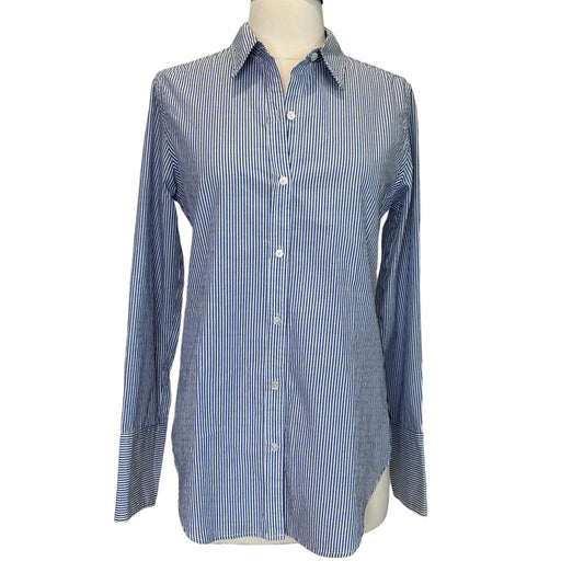 Classic Blue & White Shirt - S