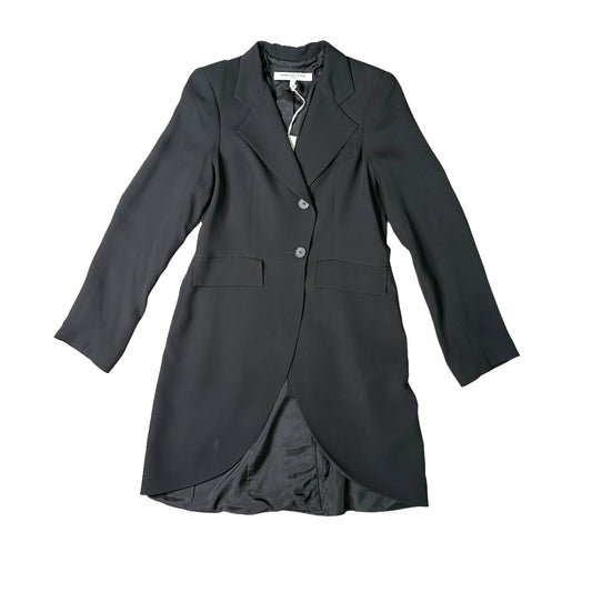 Black Silk Coat - L