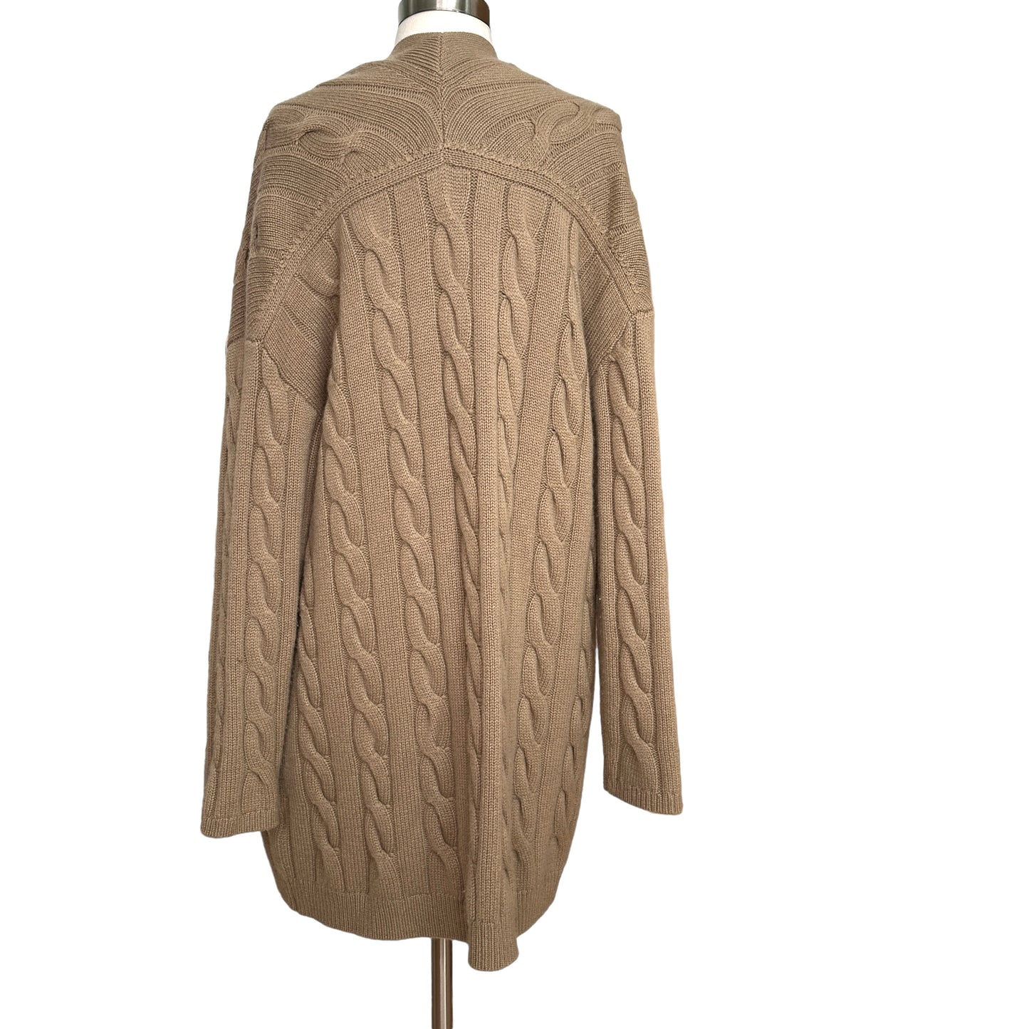 Ribbed Cashmere Sweater - M