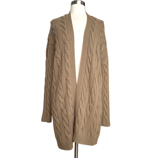Ribbed Cashmere Sweater - M