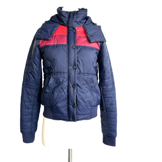 Navy Puffer Jacket - S