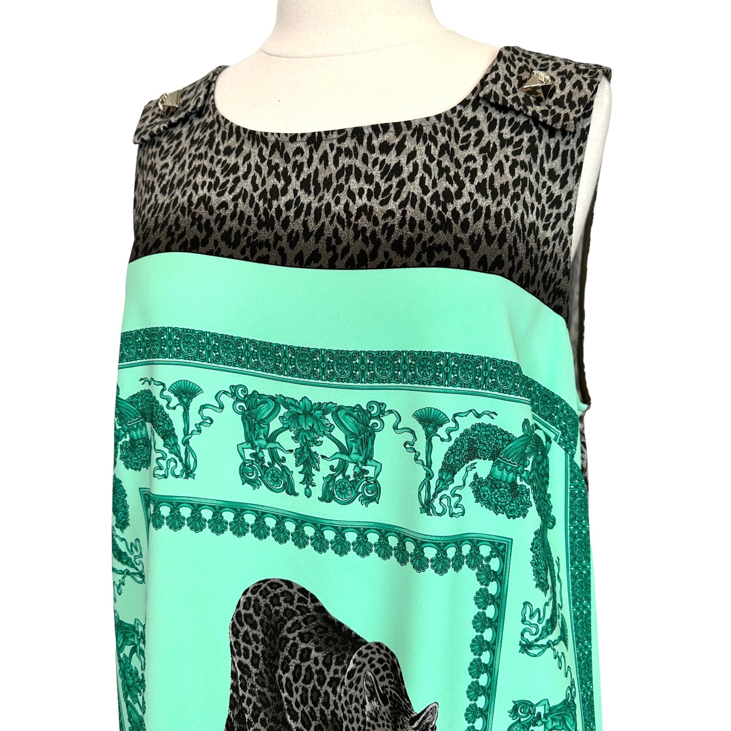 Leopard Print Dress - L