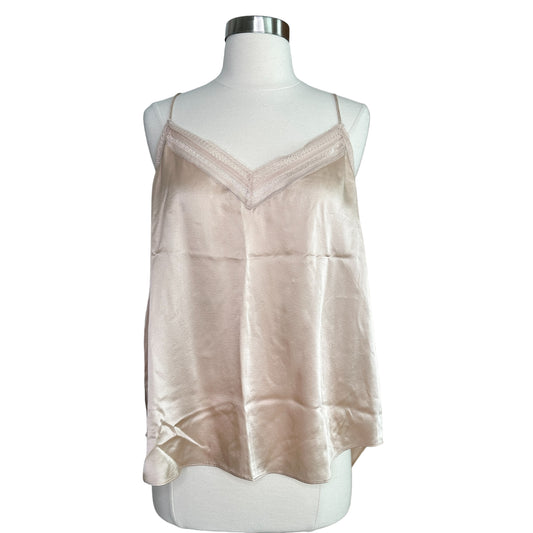 Light Pink Silk Cami - L