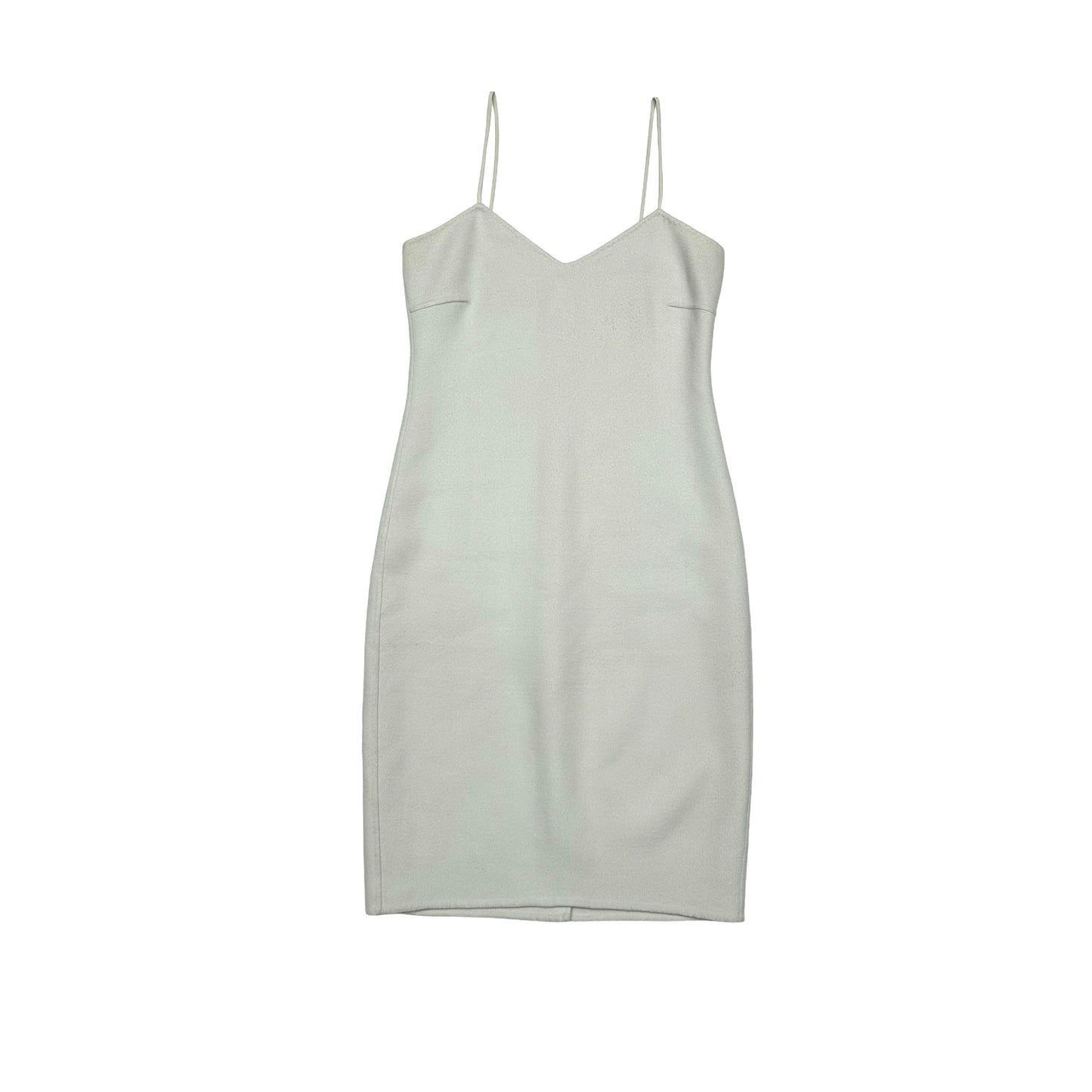 White Cashmere Dress - S/M