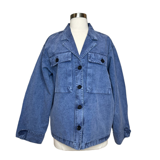 Oversized Denim Jacket - S