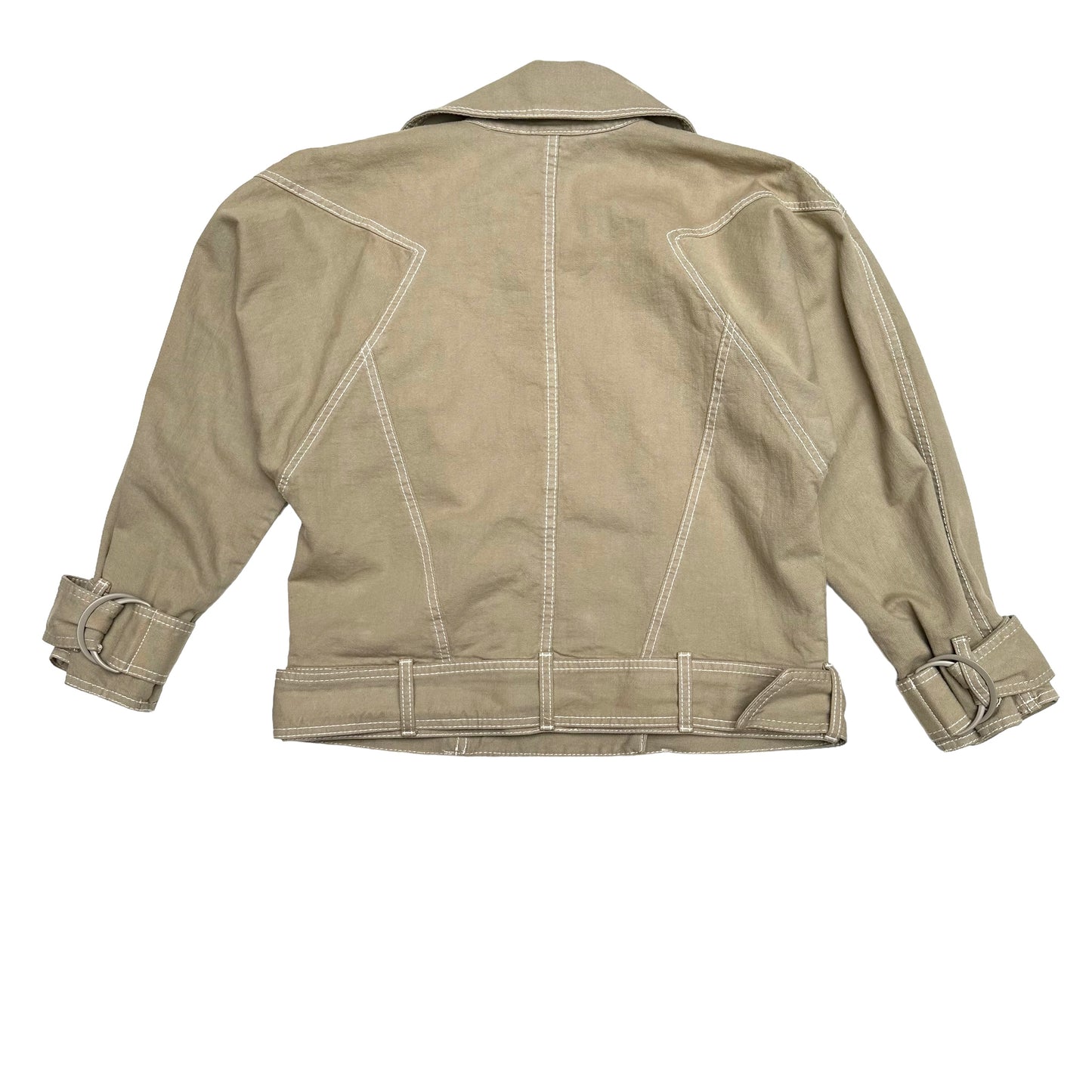 Beige Cotton Jacket - S