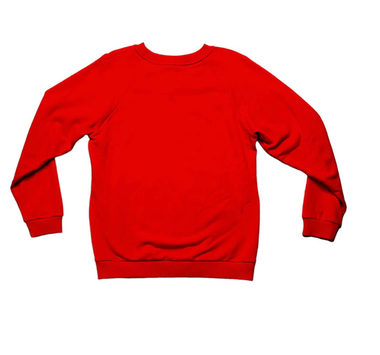 Red Logo Sweater - M