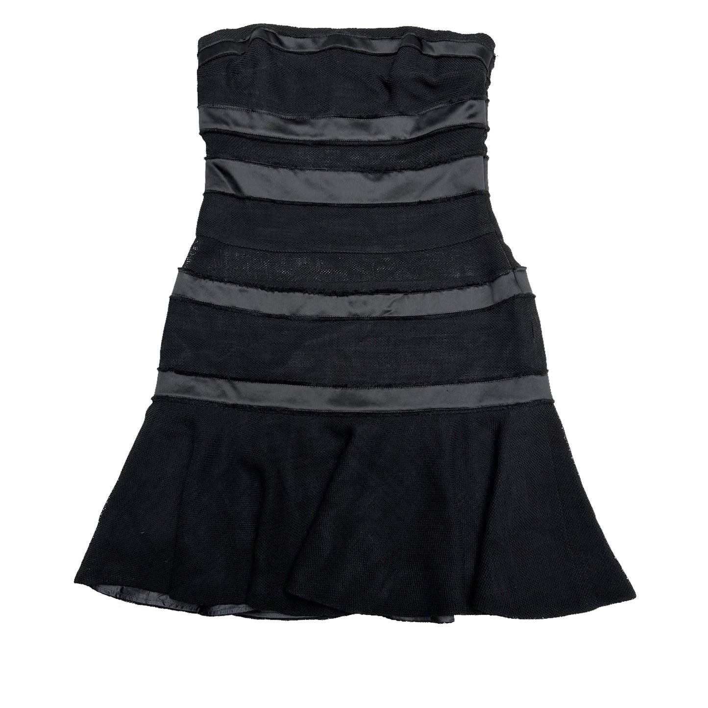 Black Bustier Dress - XS