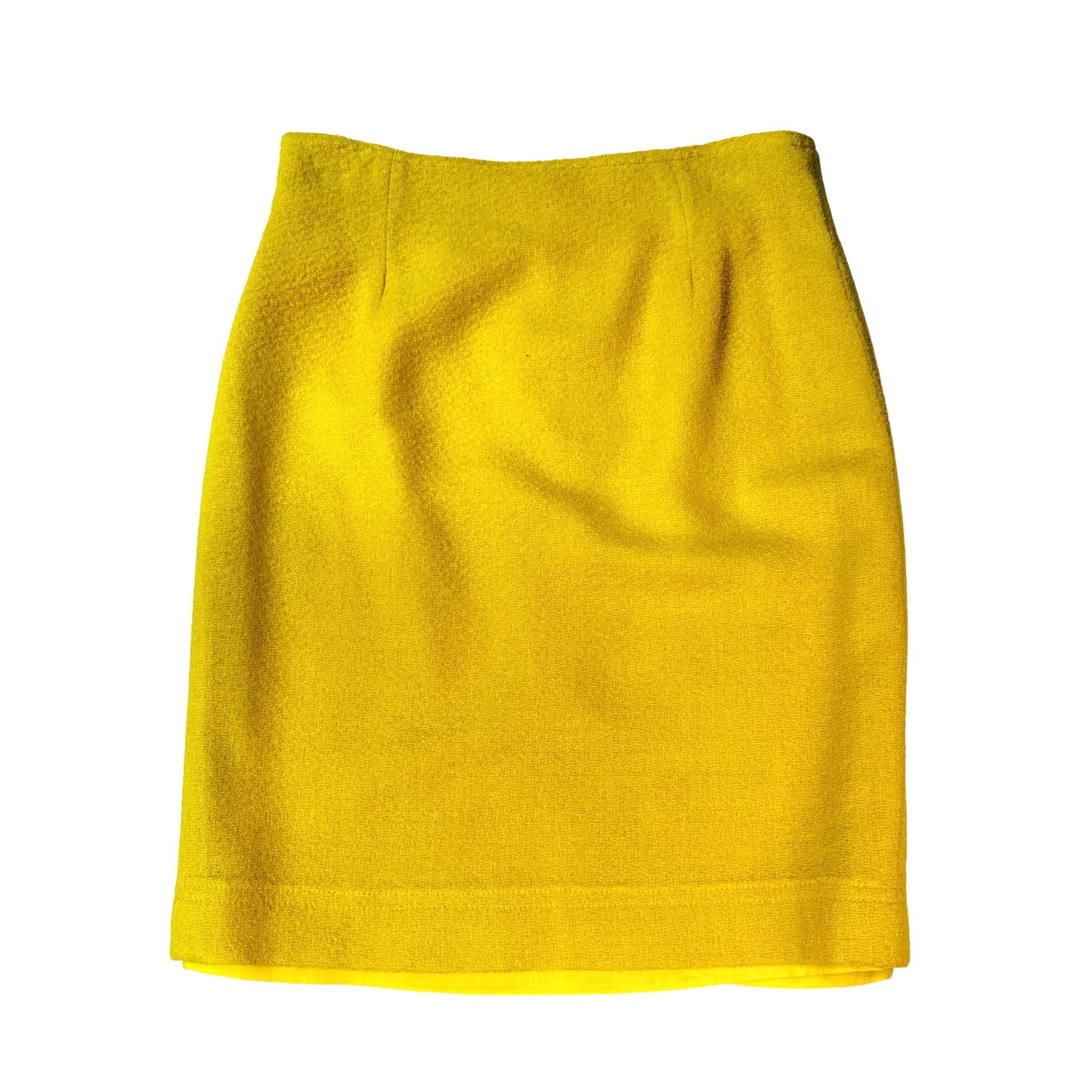 Vintage Yellow Skirt Suit - M