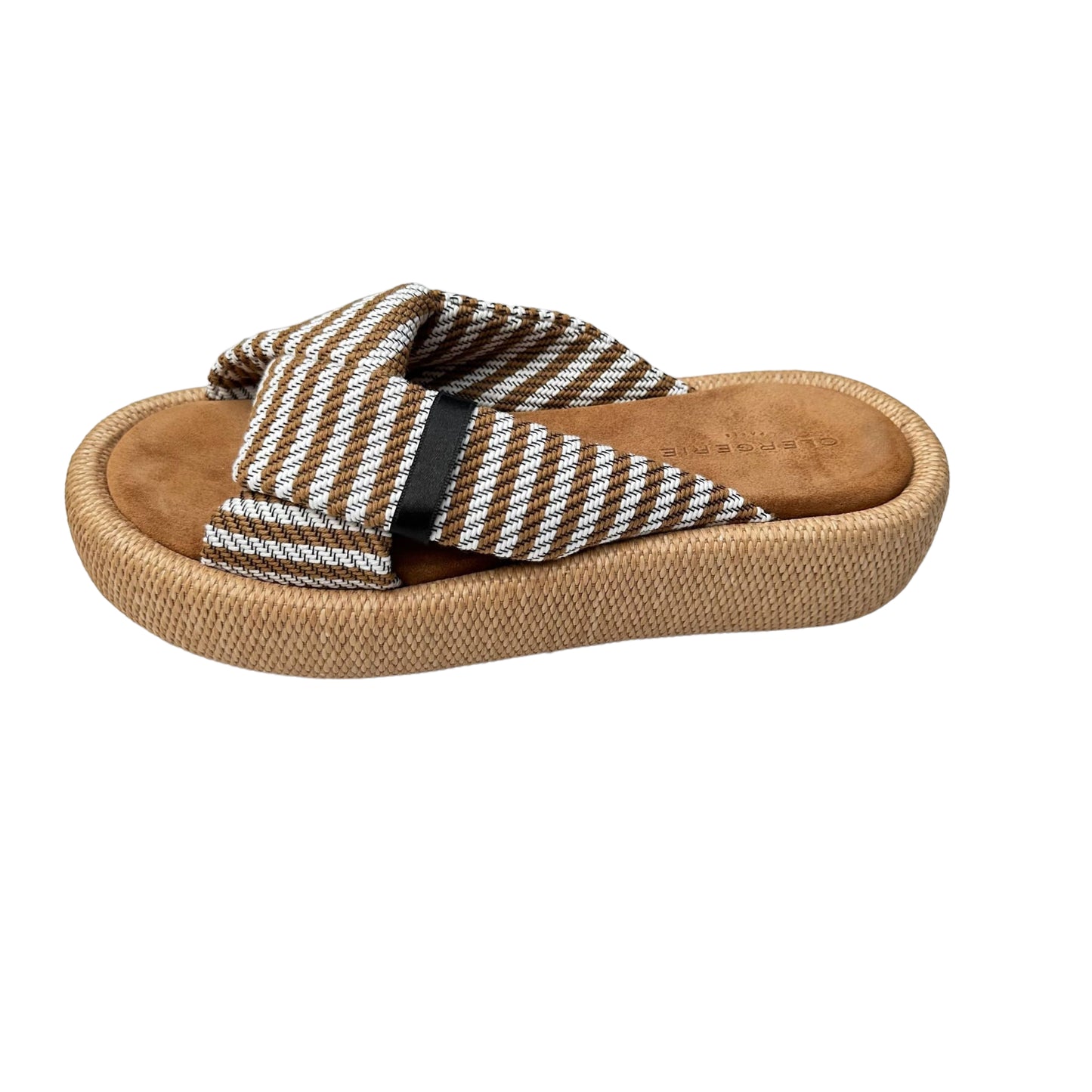 Raffia & Suede Slides - 8