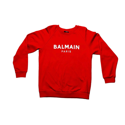 Red Logo Sweater - M