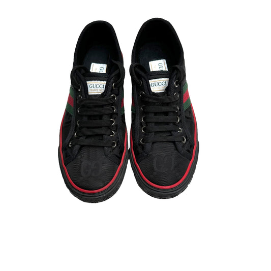 Monogram Black Sneakers - 8.5