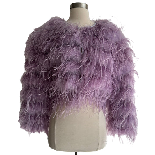 Purple Feather Jacket - XS/S