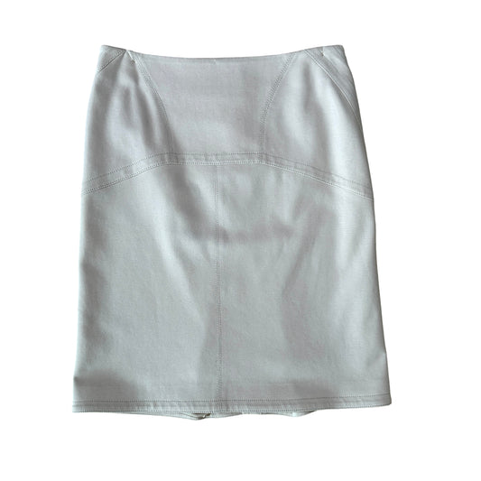 Beige Vintage Mini Skirt - M