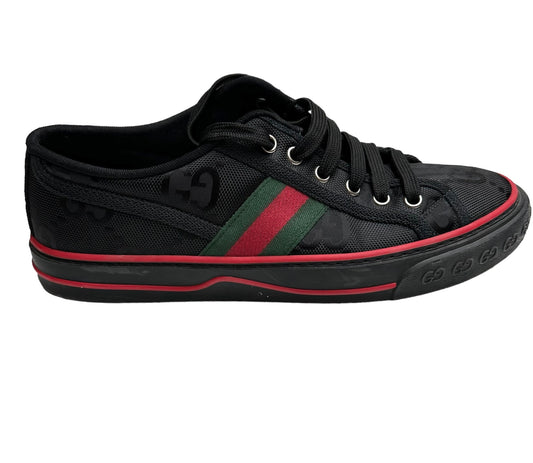 Monogram Black Sneakers - 8.5