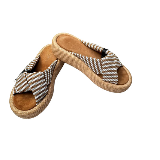 Raffia & Suede Slides - 8