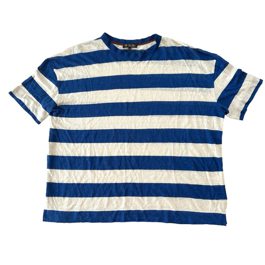 Linen Striped T-Shirt - M/L